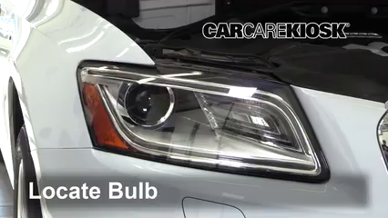 2017 Audi Q5 Premium Plus 3.0L V6 Supercharged Lights Daytime Running Light (replace bulb)